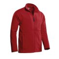 Heren Fleece Vest Santino Bormio Rood